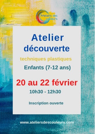 Atelier peinture, stage vacances, stage enfant, vacances scolaires, activité enfant, art thérapie