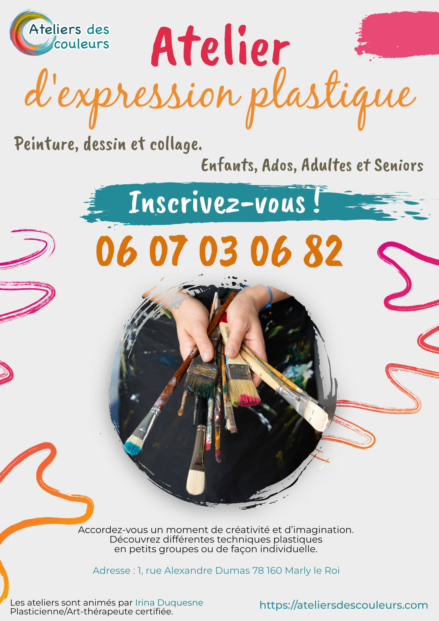 Inscription Atelier d'expression